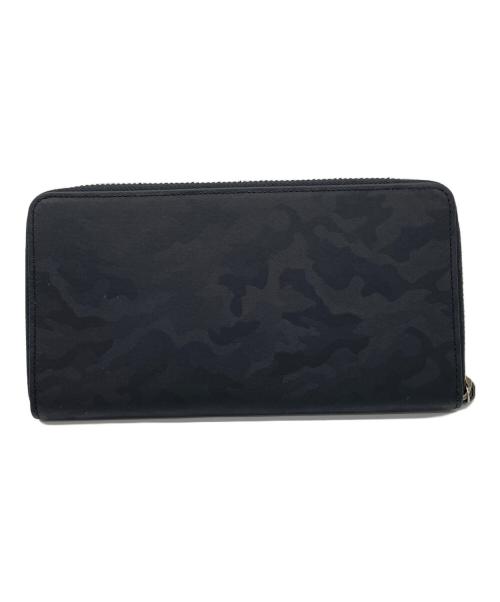 PORTER（ポーター）PORTER (ポーター) ラウンドファスナー財布 ブラックの古着・服飾アイテム