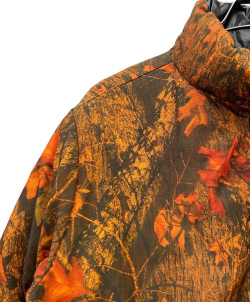 ELVIRA（エルビラ）ELVIRA (エルビラ) リバーシブルダウンジャケット ブラック×オレンジ サイズ:不明の古着・服飾アイテム