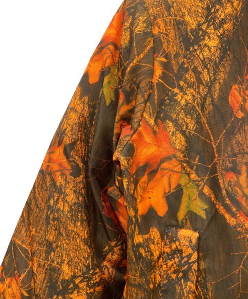 ELVIRA（エルビラ）ELVIRA (エルビラ) リバーシブルダウンジャケット ブラック×オレンジ サイズ:不明の古着・服飾アイテム