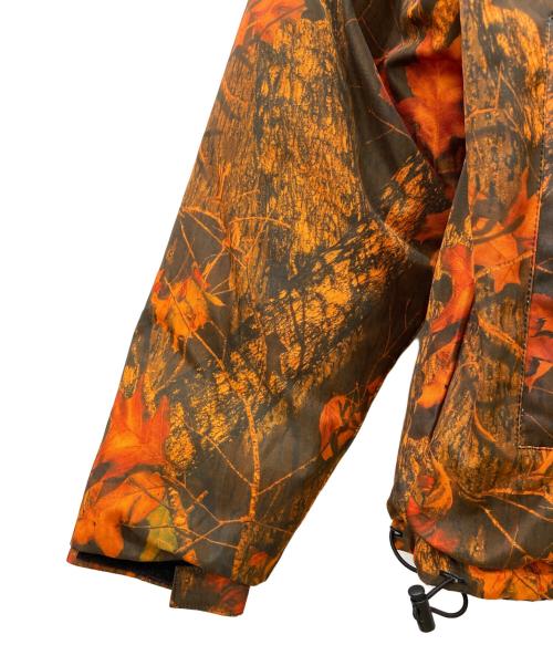 ELVIRA（エルビラ）ELVIRA (エルビラ) リバーシブルダウンジャケット ブラック×オレンジ サイズ:不明の古着・服飾アイテム