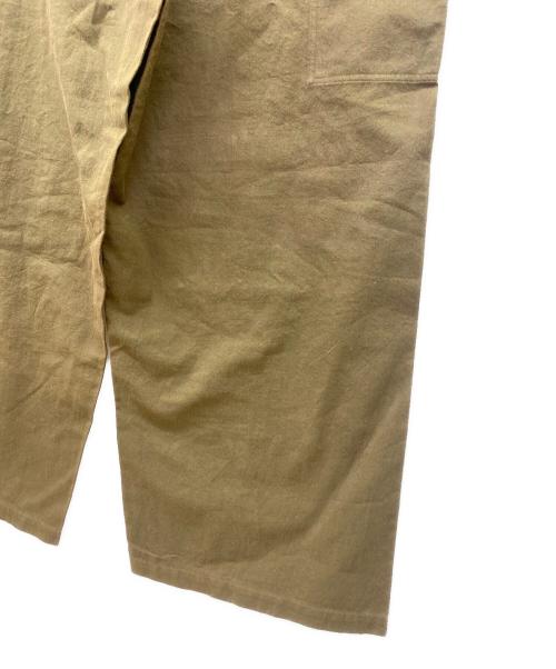 Y's（ワイズ）Y's (ワイズ) ルーズパンツ オリーブ×ブラウン サイズ:3の古着・服飾アイテム