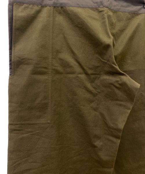 Y's（ワイズ）Y's (ワイズ) ルーズパンツ オリーブ×ブラウン サイズ:3の古着・服飾アイテム