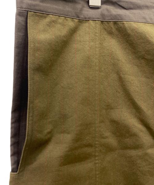 Y's（ワイズ）Y's (ワイズ) ルーズパンツ オリーブ×ブラウン サイズ:3の古着・服飾アイテム
