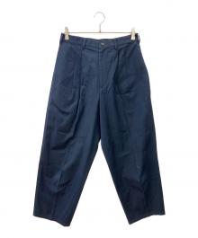 Y's（ワイズ）の古着「タックパンツ」｜ネイビー
