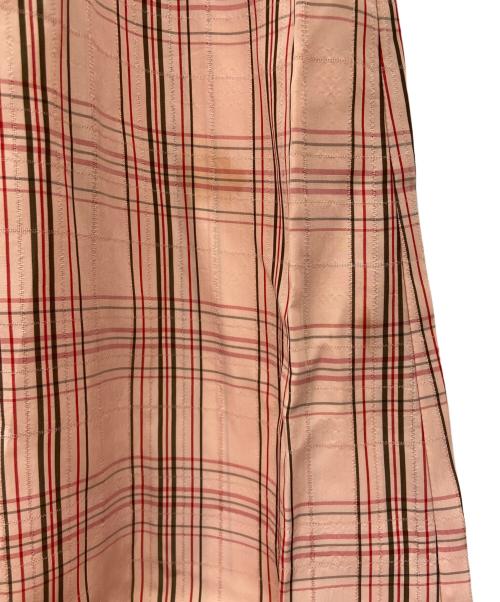 tricot COMME des GARCONS（トリココムデギャルソン）tricot COMME des GARCONS (トリココムデギャルソン) ノースリーブワンピース ピンク×ブラック サイズ:不明の古着・服飾アイテム