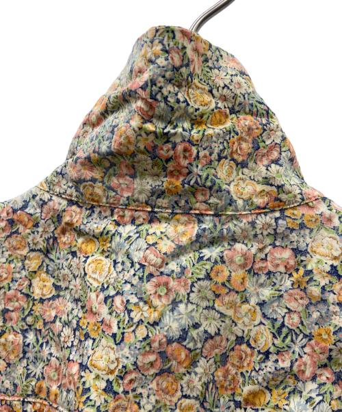 tricot COMME des GARCONS（トリココムデギャルソン）tricot COMME des GARCONS (トリココムデギャルソン) ノースリーブプリーツブラウス イエロー×ピンク サイズ:不明の古着・服飾アイテム