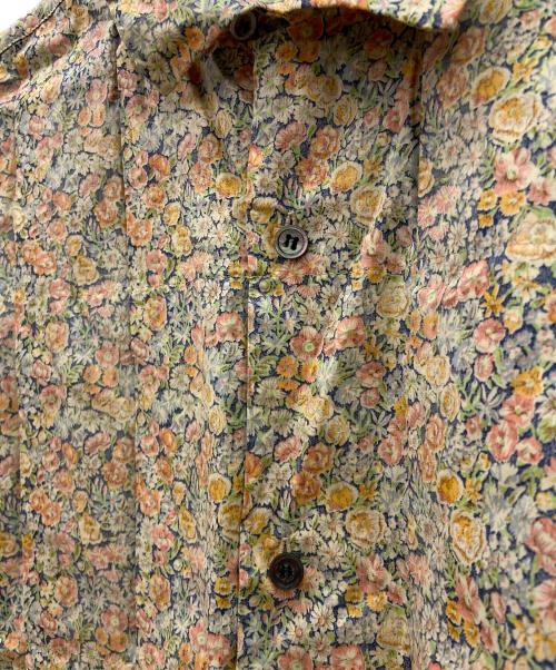 tricot COMME des GARCONS（トリココムデギャルソン）tricot COMME des GARCONS (トリココムデギャルソン) ノースリーブプリーツブラウス イエロー×ピンク サイズ:不明の古着・服飾アイテム