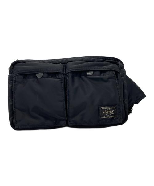 PORTER（ポーター）PORTER (ポーター) ウエストバッグ ブラックの古着・服飾アイテム