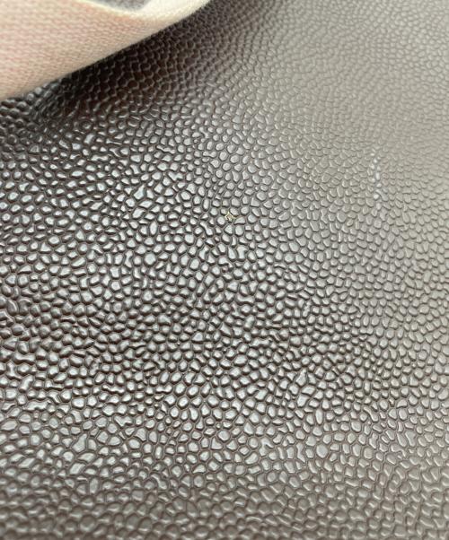 Herve Chapelier（エルベシャプリエ）Herve Chapelier (エルベシャプリエ) コーテッドキャンバススクエアトートA4サイズ(ML) ブラウン×ピンクの古着・服飾アイテム