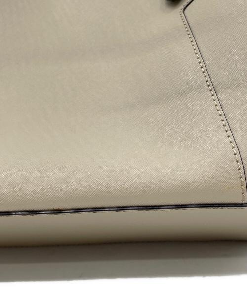 BALLY（バリー）BALLY (バリー) SUPRA SMALL グレージュ×レッドの古着・服飾アイテム