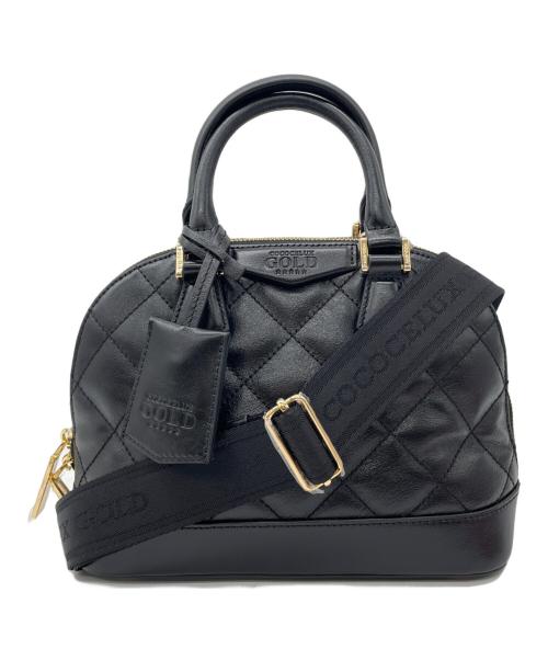 COCOCELUX GOLD（ココセリュックスゴールド）COCOCELUX GOLD (ココセリュックスゴールド) 2WAYバッグ ブラックの古着・服飾アイテム