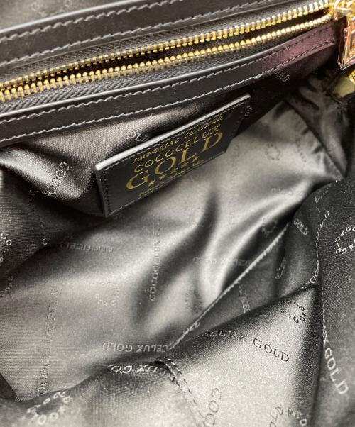 COCOCELUX GOLD（ココセリュックスゴールド）COCOCELUX GOLD (ココセリュックスゴールド) 2WAYバッグ ブラックの古着・服飾アイテム