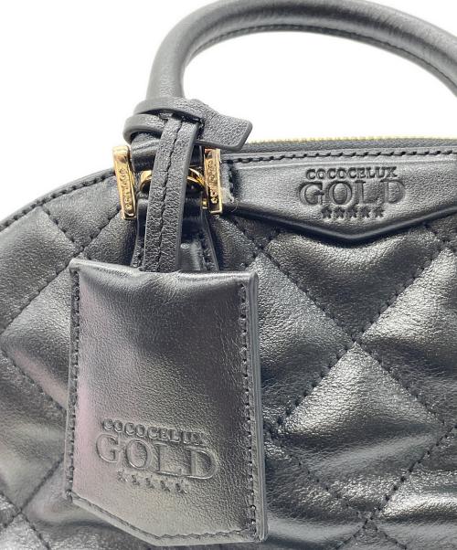 COCOCELUX GOLD（ココセリュックスゴールド）COCOCELUX GOLD (ココセリュックスゴールド) 2WAYバッグ ブラックの古着・服飾アイテム
