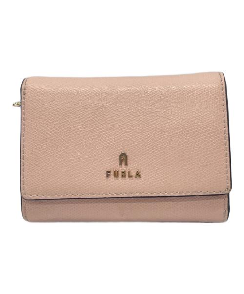 FURLA（フルラ）FURLA (フルラ) 2つ折り財布 ピンクの古着・服飾アイテム