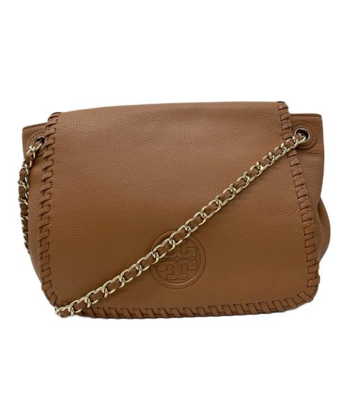 TORY BURCH（トリーバーチ）TORY BURCH (トリーバーチ) チェーンショルダーバッグ ブラウンの古着・服飾アイテム