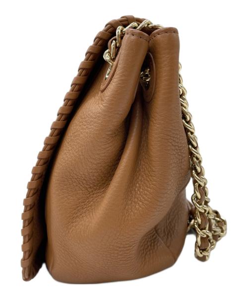 TORY BURCH（トリーバーチ）TORY BURCH (トリーバーチ) チェーンショルダーバッグ ブラウンの古着・服飾アイテム