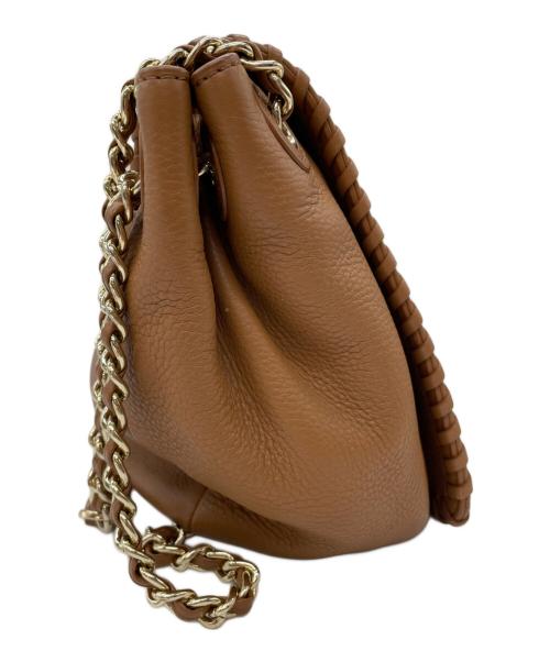 TORY BURCH（トリーバーチ）TORY BURCH (トリーバーチ) チェーンショルダーバッグ ブラウンの古着・服飾アイテム