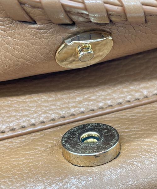 TORY BURCH（トリーバーチ）TORY BURCH (トリーバーチ) チェーンショルダーバッグ ブラウンの古着・服飾アイテム