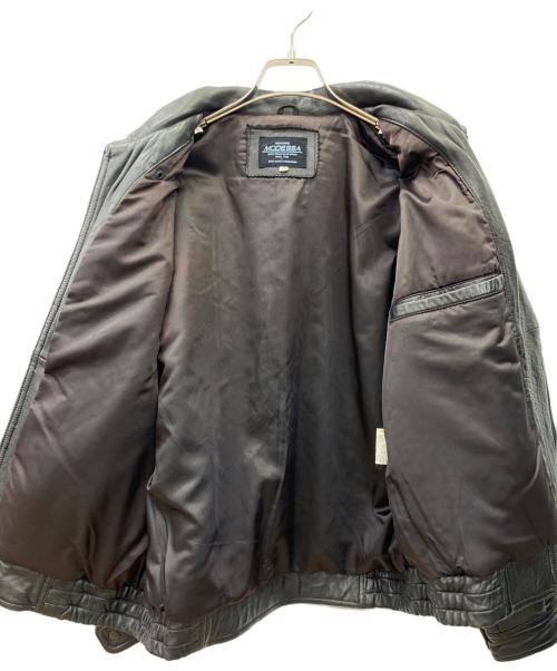 modessa（モデッサ）modessa (モデッサ) レザージャケット ブラック サイズ:Mの古着・服飾アイテム