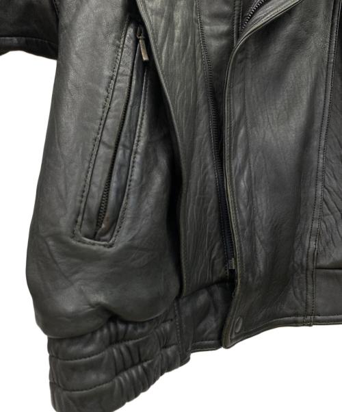 modessa（モデッサ）modessa (モデッサ) レザージャケット ブラック サイズ:Mの古着・服飾アイテム