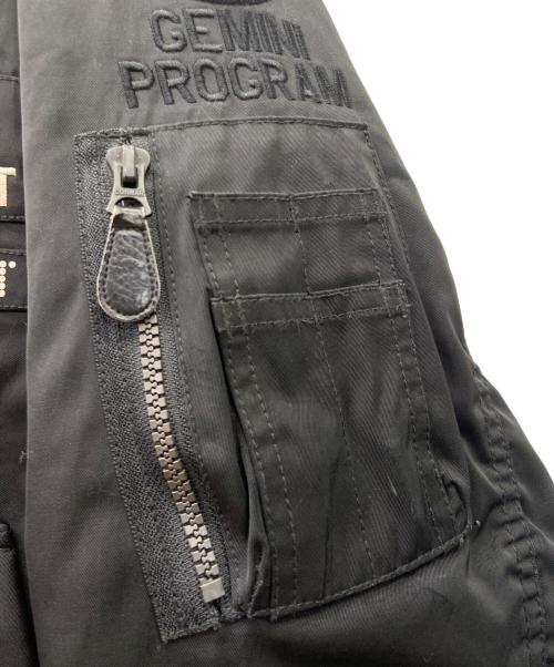 AVIREX（アヴィレックス）AVIREX (アヴィレックス) フライトジャケット ブラック サイズ:Lの古着・服飾アイテム