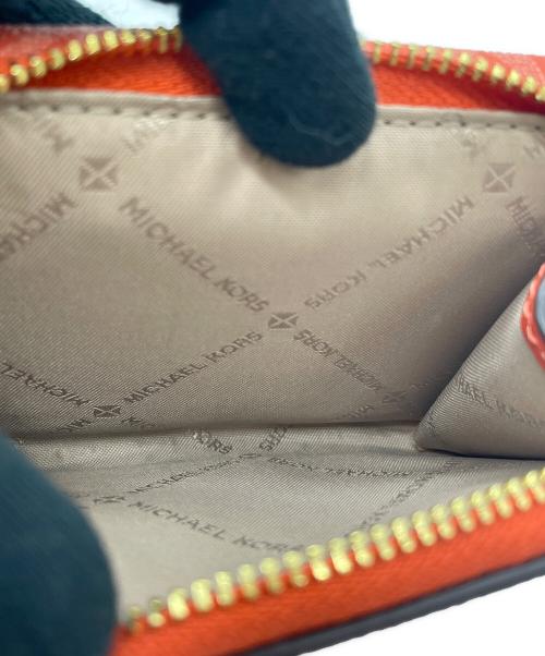 MICHAEL KORS（マイケル・コース）MICHAEL KORS (マイケルコース) コンパクトウォレット レッドの古着・服飾アイテム