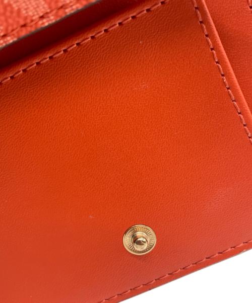 MICHAEL KORS（マイケル・コース）MICHAEL KORS (マイケルコース) コンパクトウォレット レッドの古着・服飾アイテム