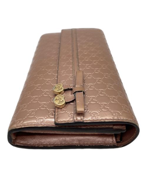 GUCCI（グッチ）GUCCI (グッチ) 長財布 ピンクの古着・服飾アイテム