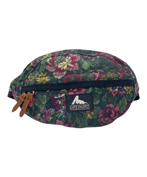 GREGORY（グレゴリー）GREGORY (グレゴリー) ボディーバッグ グリーン×ピンクの古着・服飾アイテム