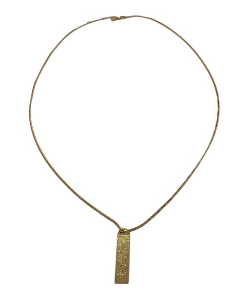 Marc by Marc Jacobs（マークバイマークジェイコブス）Marc by Marc Jacobs (マークバイマークジェイコブス) ネックレス ゴールドの古着・服飾アイテム