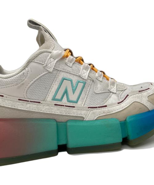 NEW BALANCE（ニューバランス）NEW BALANCE (ニューバランス) VISION RACER ホワイト×ブルー サイズ:28cmの古着・服飾アイテム