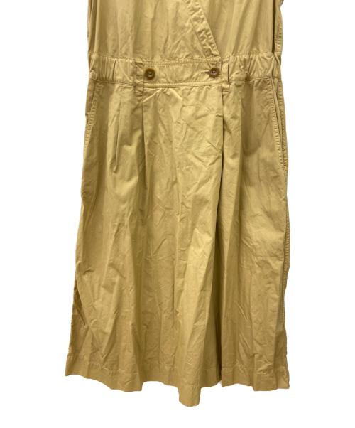 MHL（エムエイチエル）MHL (エムエイチエル) ノースリーブ・キャミソールワンピース ブラウン サイズ:1の古着・服飾アイテム