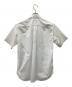 COMME des GARCONS HOMME (コムデギャルソン オム) 半袖シャツ ホワイト×ブルー サイズ:M：8000円