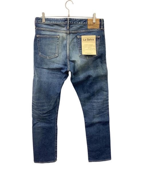 la selva（ラセルヴァ）la selva (ラセルヴァ) ダメージデニムパンツ インディゴ サイズ:W33の古着・服飾アイテム