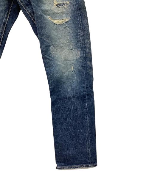 la selva（ラセルヴァ）la selva (ラセルヴァ) ダメージデニムパンツ インディゴ サイズ:W33の古着・服飾アイテム