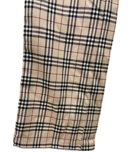 BURBERRY BLUE LABEL（バーバリーロンドンブルーレーベル）BURBERRY BLUE LABEL (バーバリーロンドンブルーレーベル) ストレートパンツ ブラウン サイズ:S 未使用品の古着・服飾アイテム