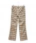 BURBERRY BLUE LABEL (バーバリーロンドンブルーレーベル) ストレートパンツ ブラウン サイズ:S 未使用品：5000円