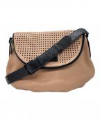 Marc by Marc Jacobsマークバイマークジェイコブス）の古着「ショルダーバッグ」｜ベージュブラク