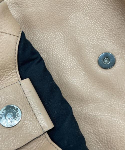 Marc by Marc Jacobs（マークバイマークジェイコブス）Marc by Marc Jacobs (マークバイマークジェイコブス) ショルダーバッグ ベージュブラクの古着・服飾アイテム