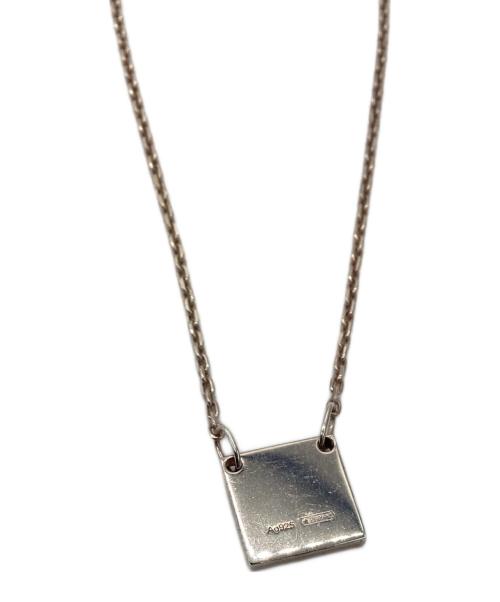 GUCCI（グッチ）GUCCI (グッチ) スクエアプレートネックレスの古着・服飾アイテム