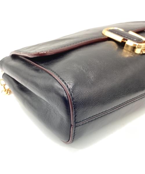 MARC JACOBS（マークジェイコブズ）MARC JACOBS (マークジェイコブス) チェーンショルダーバッグ ブラックの古着・服飾アイテム
