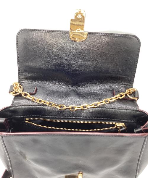 MARC JACOBS（マークジェイコブズ）MARC JACOBS (マークジェイコブス) チェーンショルダーバッグ ブラックの古着・服飾アイテム