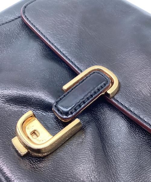 MARC JACOBS（マークジェイコブズ）MARC JACOBS (マークジェイコブス) チェーンショルダーバッグ ブラックの古着・服飾アイテム