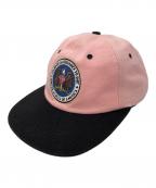 SUPREMEシュプリーム）の古着「Pledge Allegiance 6-Panel」｜ピンク×ブラック