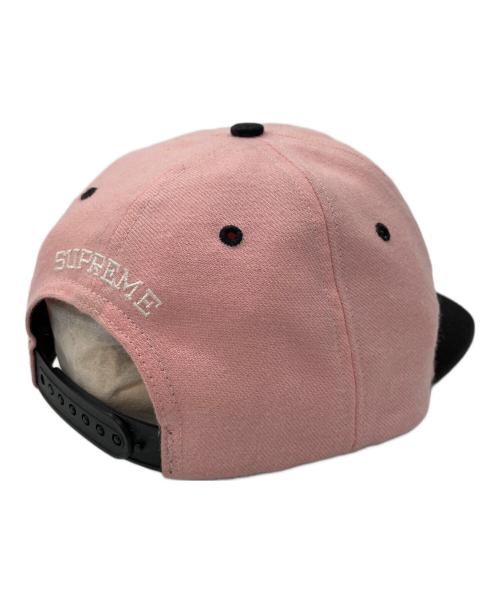 SUPREME（シュプリーム）SUPREME (シュプリーム) Pledge Allegiance 6-Panel ピンク×ブラックの古着・服飾アイテム