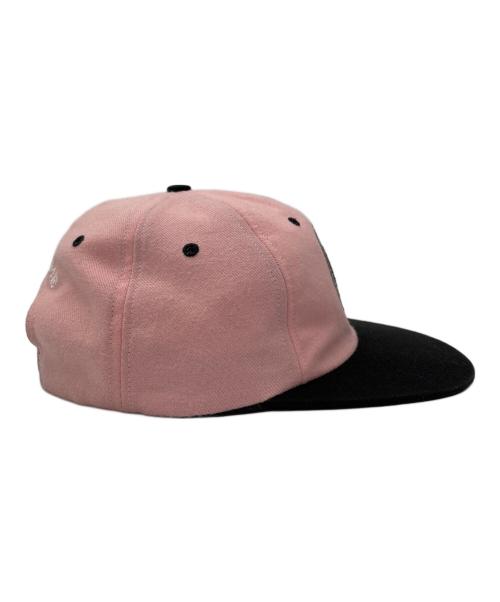 SUPREME（シュプリーム）SUPREME (シュプリーム) Pledge Allegiance 6-Panel ピンク×ブラックの古着・服飾アイテム
