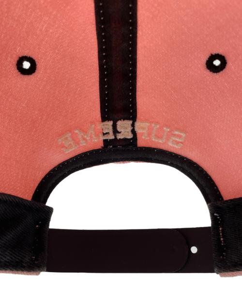 SUPREME（シュプリーム）SUPREME (シュプリーム) Pledge Allegiance 6-Panel ピンク×ブラックの古着・服飾アイテム