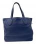 MARC JACOBS (マークジェイコブス) レザートートバッグ ネイビー：6000円