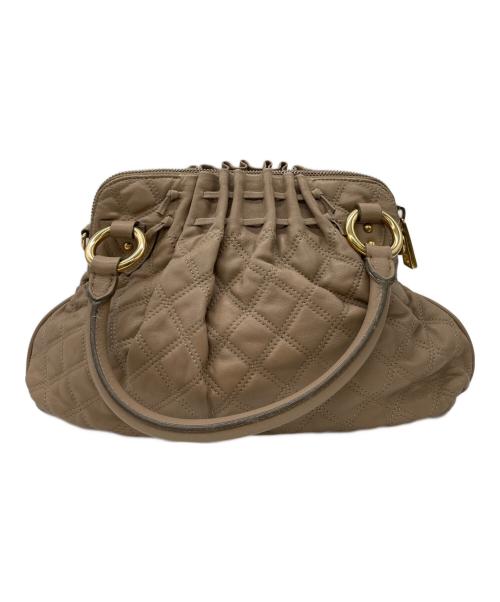 MARC JACOBS（マークジェイコブス）MARC JACOBS (マークジェイコブス) レザー2WAYバッグ ベージュの古着・服飾アイテム