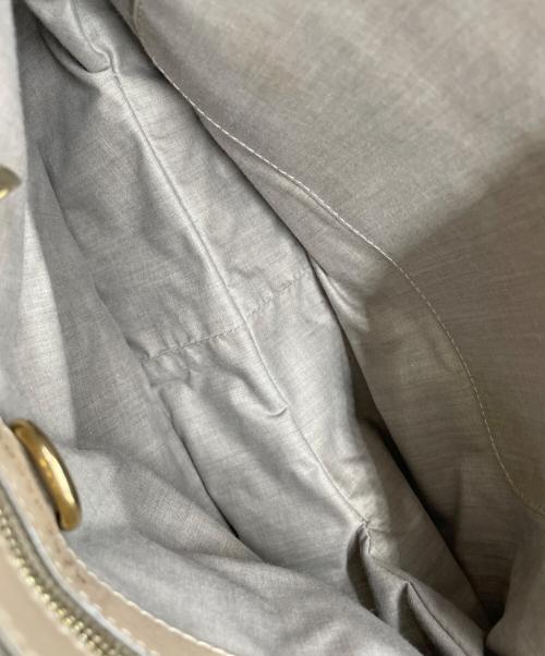 MARC JACOBS（マークジェイコブス）MARC JACOBS (マークジェイコブス) レザー2WAYバッグ ベージュの古着・服飾アイテム